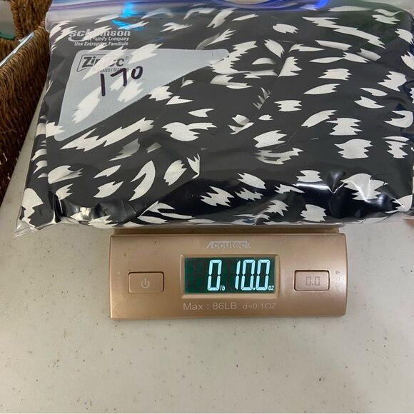 NWT Ecowish Womens‎ S Wide Leg Pull On Pants Black & White Abstract Print Casual - Picture 14 of 15